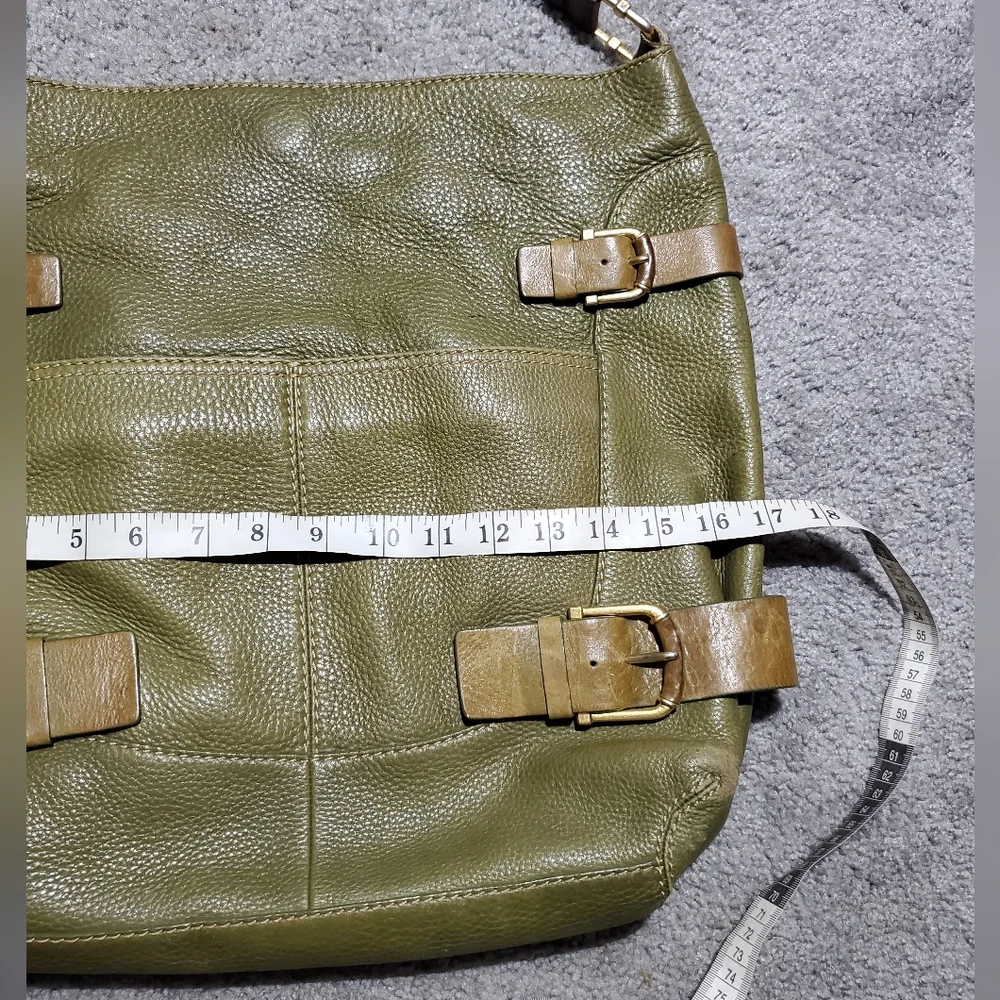 Michael Kors Green Leather Tote